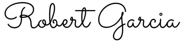 Robert Garcia signature